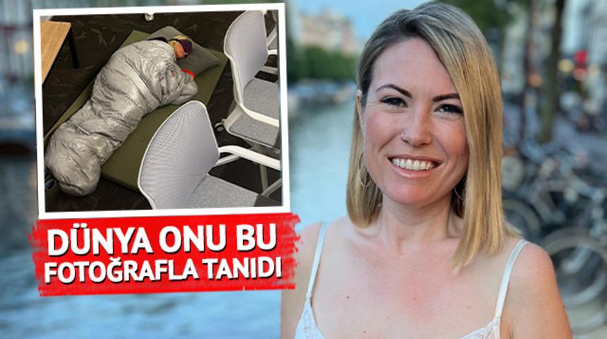 Dünya onu ofiste uyuduğu fotoğraf ile tanıdı... Paylaşımı sosyal medyada gündem oldu: "Zalimlik en kötüsüdür"