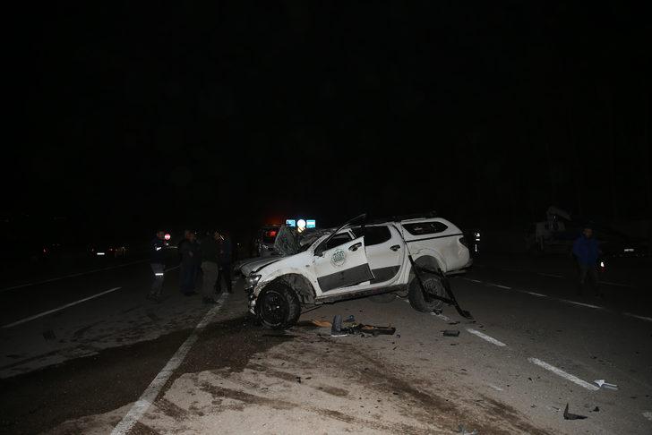 Tokat'ta cip ile otomobilin çarpıştığı kazada 2 kişi öldü, 4 kişi yaralandı