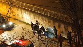 Küçükçekmece'de korkunç cinayet! Silahla vurup duvardan attılar