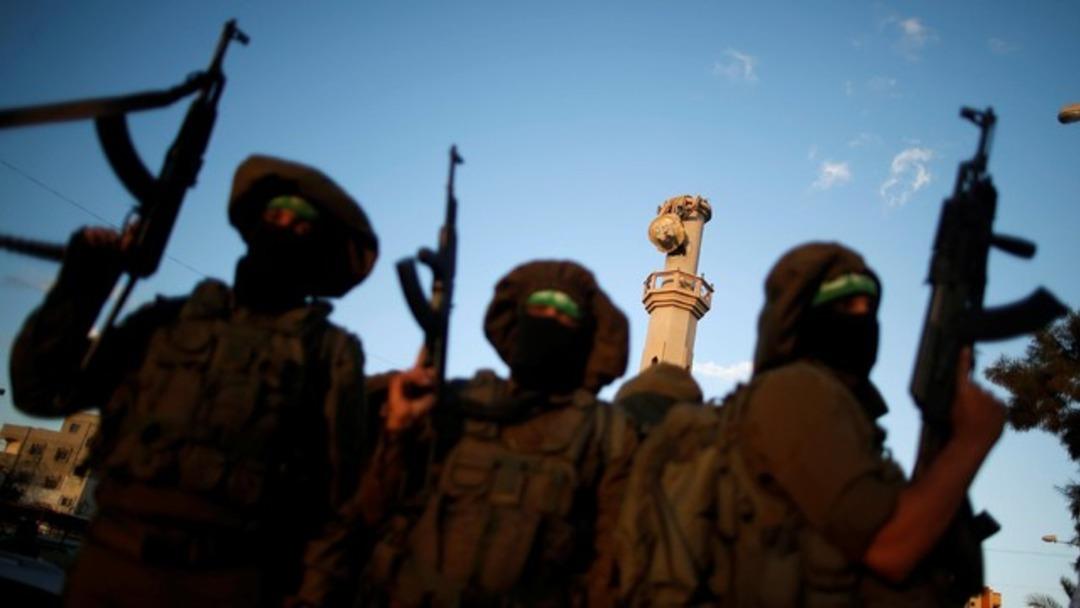 ABD'nin Kud&uuml;s kararına karşı Kassam Tugayları'ndan roketli, ağır silahlı y&uuml;r&uuml;y&uuml;ş