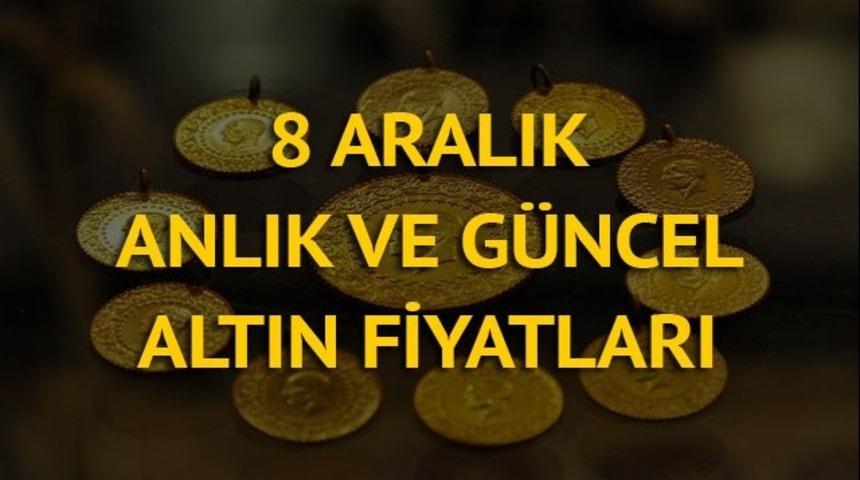 Çeyrek altın ne kadar oldu? Gram altın kaç lira? İşte 8 Aralık güncel altın fiyatları