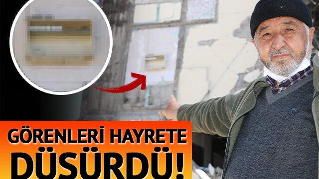 Kahramanmaraş'ta görenleri hayrete düşüren görüntü! Bitişik inşa edilen iki binadan biri çöktü, ortaya bu manzara çıktı: Olduğu gibi kalmışlar
