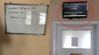 Muayene odasının girişine yazdıkları sosyal medyada gündem oldu! O doktor hakkında soruşturma