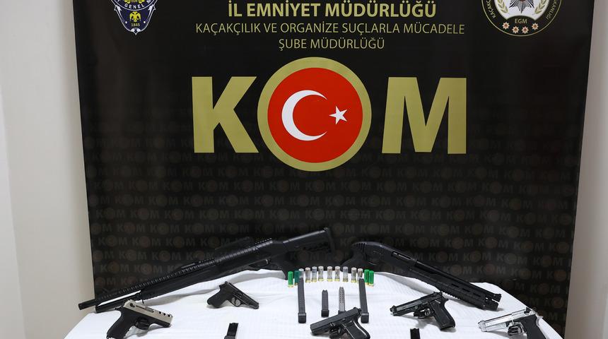 Edirne'de organize suç örgütlerine yönelik operasyonda 8 şüpheli yakalandı