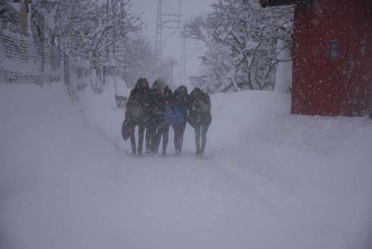 Doğu'da kar esareti başladı G1