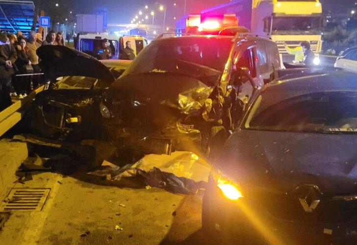 Trabzon'da zincirleme trafik kazası: 1 ölü, 4 yaralı!