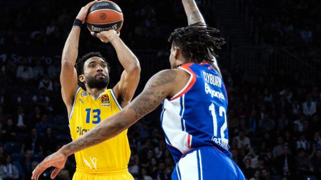 Anadolu Efes, EuroLeague'in 28. haftasında Maccabi Tel Aviv'e 86-64 mağlup oldu!