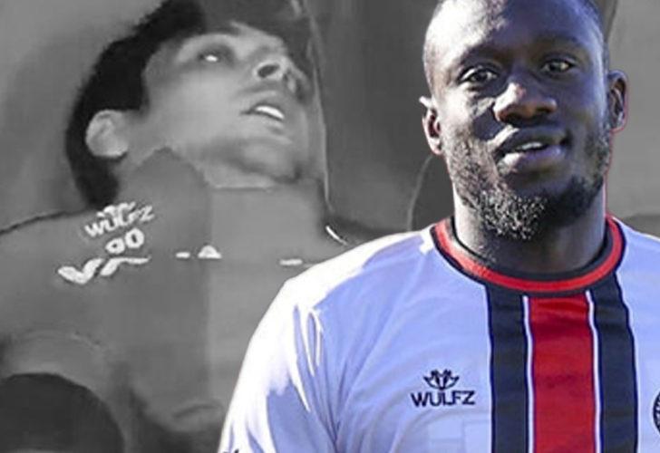 Ne yaptın Diagne! Kullandığı frikik sonrası Salih Dursun yedek kulübesinde yere düştü!