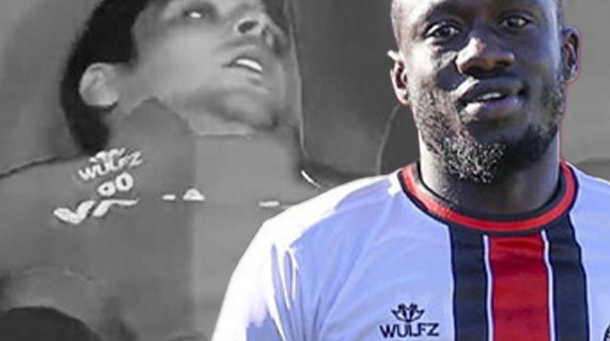 Ne yaptın Diagne! Kullandığı frikik sonrası Salih Dursun yedek kulübesinde yere düştü!