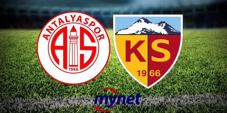 Antalyaspor Kayserispor maçı ne zaman, saat kaçta, hangi kanalda?