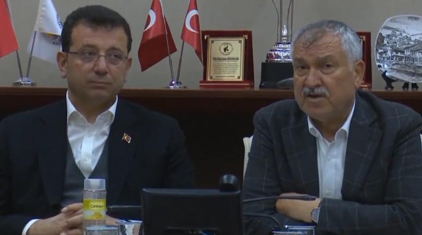 Ekrem İmamoğlu'ndan Zeydan Karalar'a ziyaret