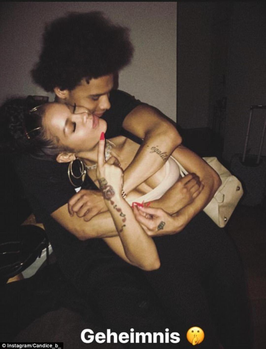 Leroy Sane'nin yeni sevgilisi Rihanna'nın ikizi gibi!