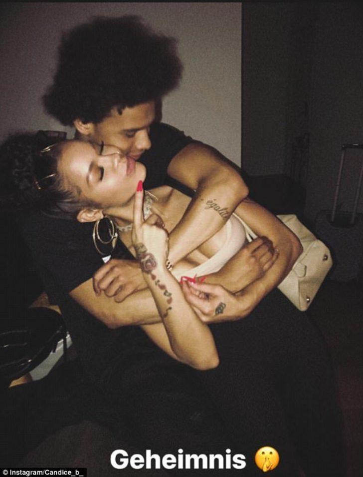 Leroy Sane'nin yeni sevgilisi Rihanna'nın ikizi gibi! G1