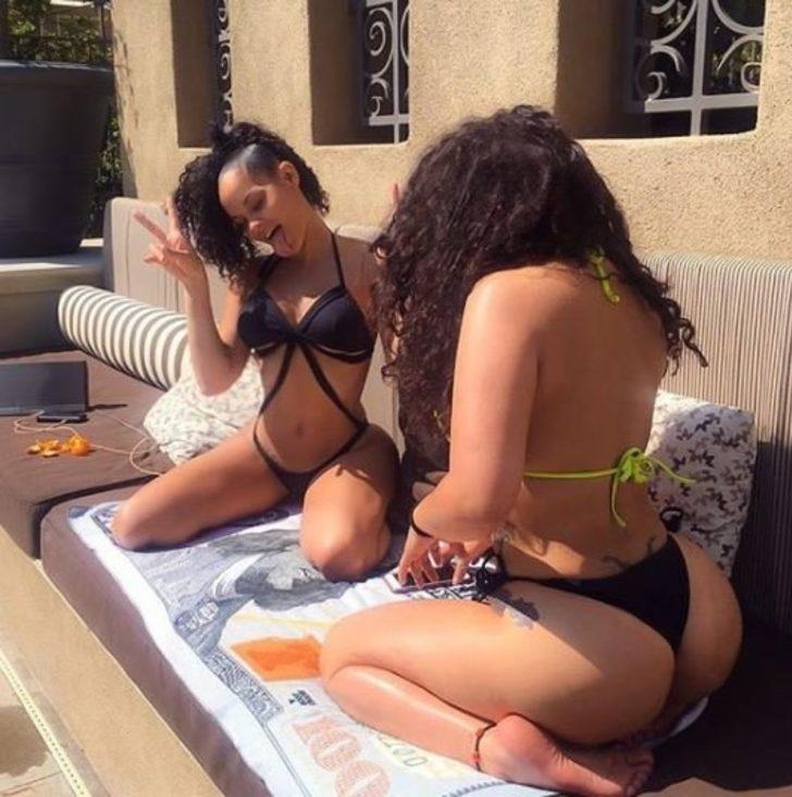 Leroy Sane'nin yeni sevgilisi Rihanna'nın ikizi gibi! G5