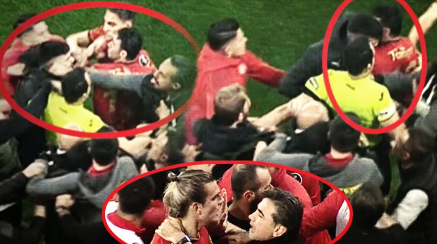 Son dakika: Kafalar, yumruklar havada uçuştu! Göztepe - Pendikspor maçında saha savaş alanına döndü! İsmail Köybaşı, teknik direktörü itince...