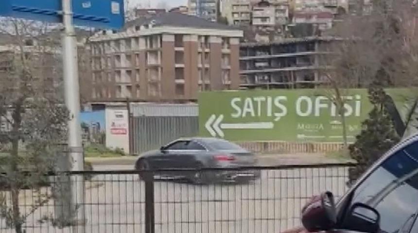 Beykoz'da drift atan ehliyetsiz sürücüye para cezası!