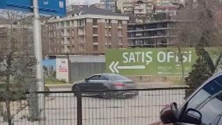Beykoz'da drift atan ehliyetsiz sürücüye para cezası!