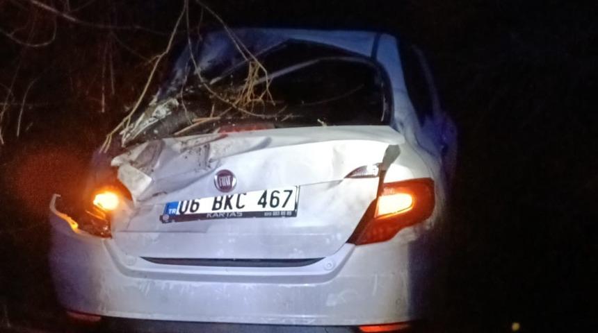 Konya'daki trafik kazasında 4 kişi yaralandı