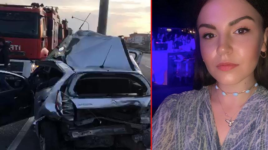 Tekirdağ'da feci kaza! Beste Atakur hayatını kaybetti