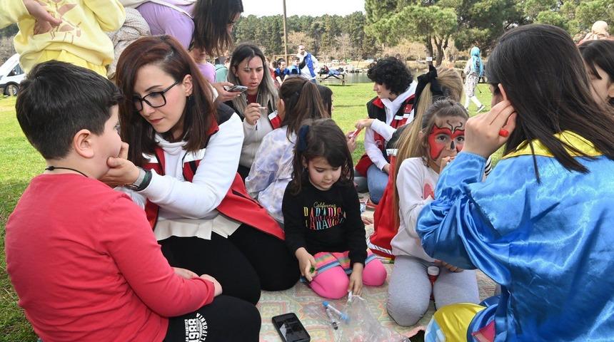 Sinop'ta depremzede çocuklar için moral pikniği