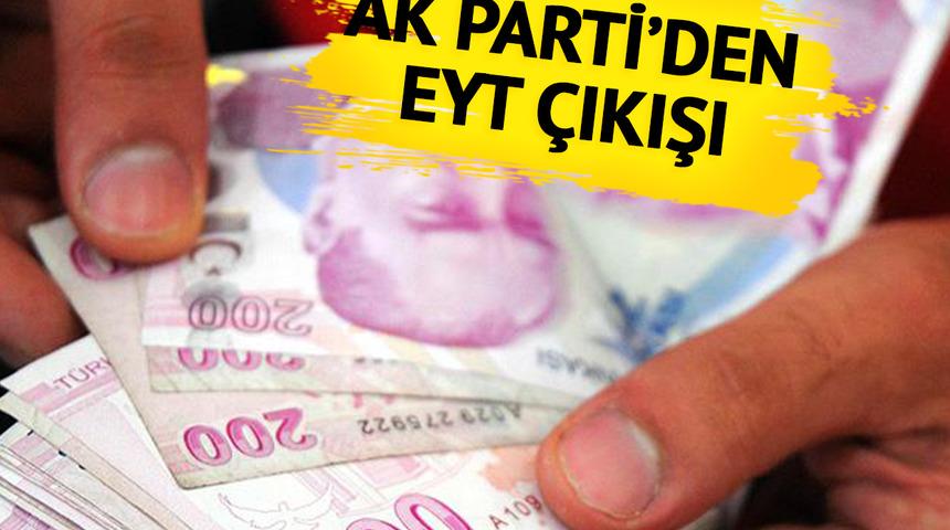 AK Parti'den EYT çıkışı! 'Altılı masa EYT'lilerin maaşını ödeyemeyecek' diyerek tek tek sıraladı