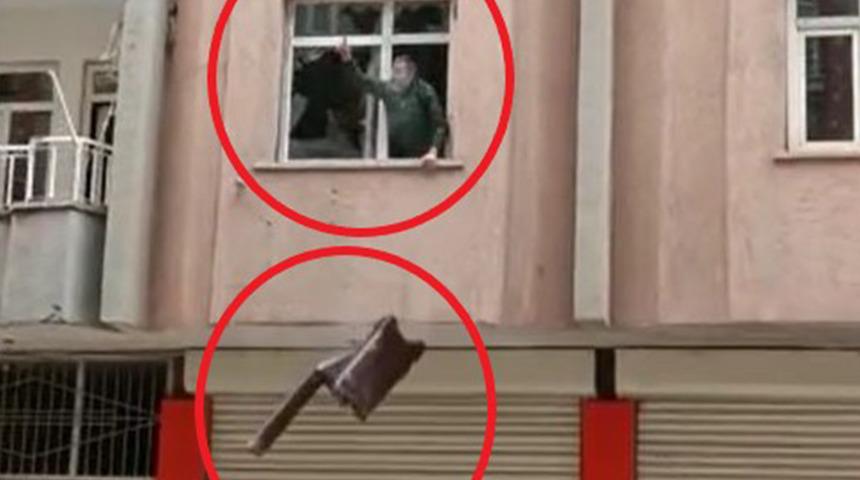 Diyarbakır'da depremzede vatandaş fahiş kiralar yüzünden isyan etti! Sobasını birinci kattan attı... 'Gerekirse canımdan olacağım'