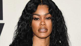 Transparan giyen Teyana Taylor göğüs dekoltesiyle büyüledi