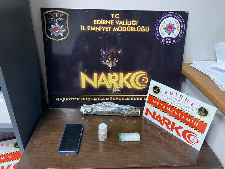 Edirne'de uyuşturucu operasyonunda 3 zanlı tutuklandı
