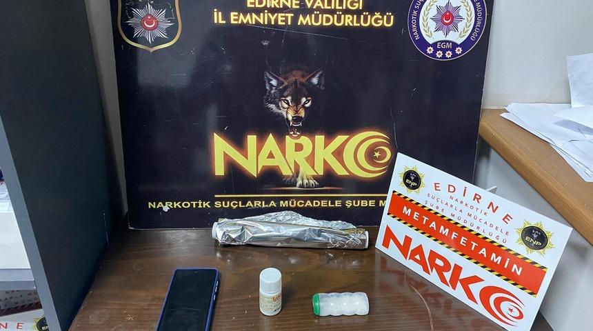Edirne'de uyuşturucu operasyonunda 3 zanlı tutuklandı