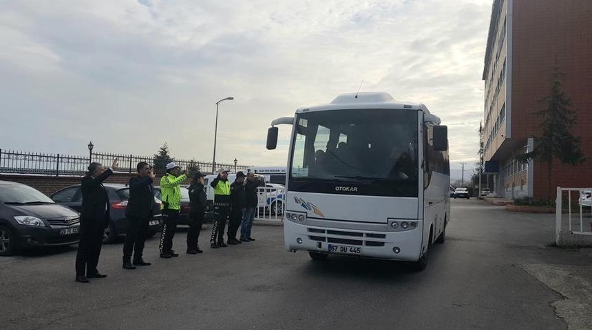 54 polis memuru Kahramanmaraş’a gitti