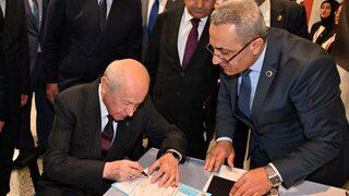 MHP lideri Devlet Bahçeli, milletvekili adaylık başvurusunu yaptı