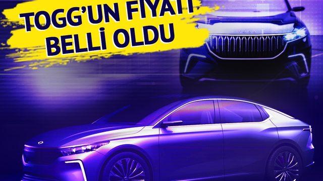 Togg'un satış fiyatı ve ön sipariş tarihi belli oldu!