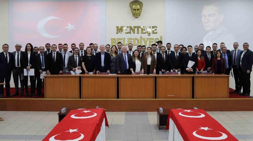 32 personel yemin ederek devlet memuru oldu