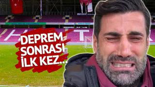 Deprem sonrası ilk kez görüntülendi! Yeni Hatay Stadı'nın son hali yürekleri burktu