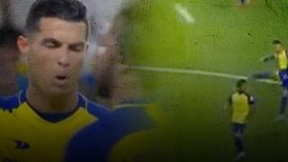 Ronaldo yine çıldırdı, geçen hafta şişeleri tekmelemişti bu hafta da sinirlerine hakim olamadı! Önce hakeme sonra hocasına...