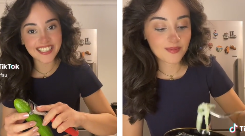 TikTok'ta trend oldu! Milyonlarca kişinin denediği TikTok salatası tarifi
