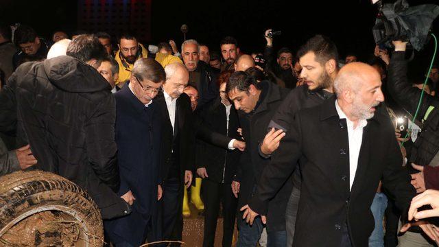 Kemal Kılıçdaroğlu'na sel bölgesinde protesto! Vatandaşlar araya girdi