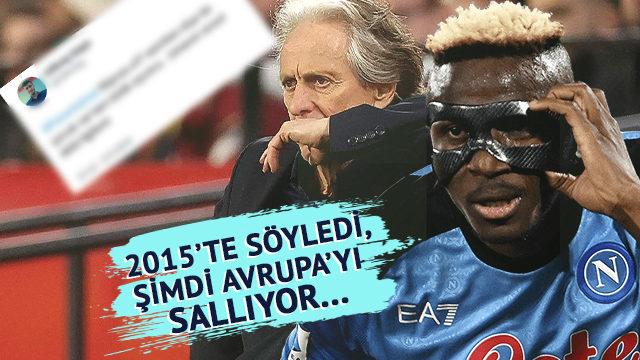 Fenerbahçe için geleceği görmüş! Napoli'yi adım adım şampiyonluğa taşıyan Victor Osimhen için 2015 yılındaki o tweet gündem oldu...
