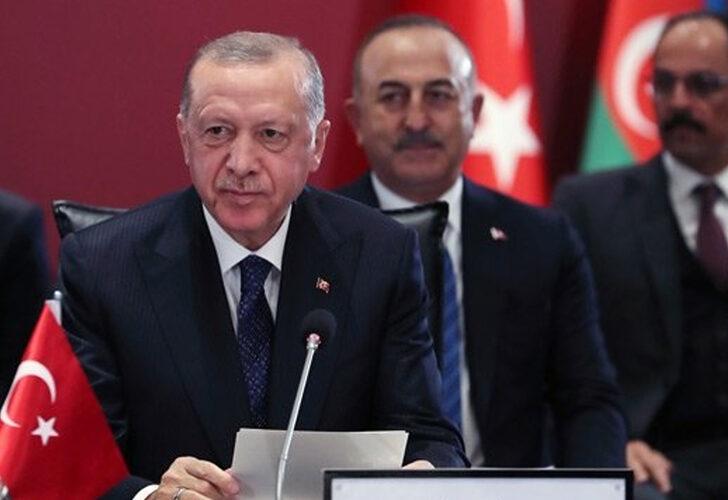 Türk Devletleri Teşkilatı Zirvesi Ankara'da düzenlendi! Cumhurbaşkanı Erdoğan'dan KKTC mesajı