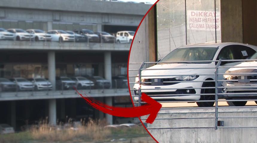 5 bin tanesi böyle görüntülendi! Sıfır kilometre araçlar inşaatta stoklanıyormuş: Bir yılda 200 bin TL fark…