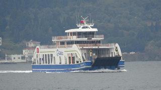 Çanakkale Boğazı ile adalar hattındaki feribot seferlerine 'fırtına' engeli!
