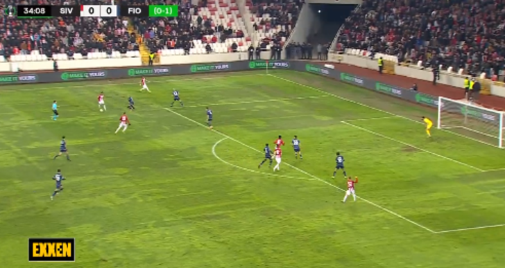 Sivasspor'da Erdoğan Yeşilyurt'un füzesi sonrası stadyum ayağa kalktı! Kaleci çaresiz kaldı... G1