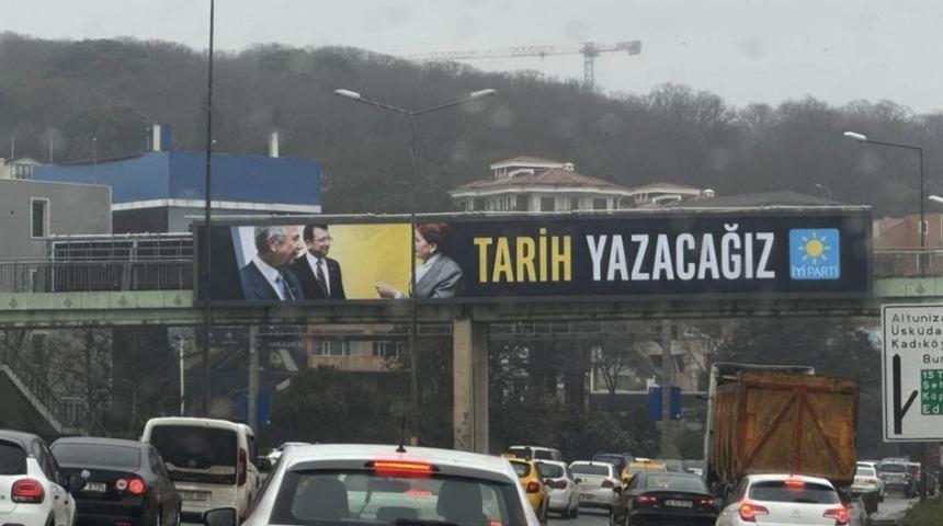 İYİ Parti seçim için düğmeye bastı! Afişler dikkat çekti