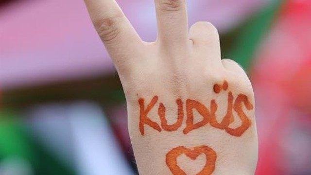 Yenikapı'da Kudüs mitingi