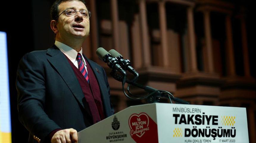 İstanbul’un yeni taksileri için kuralar çekildi! İBB Başkanı İmamoğlu törende konuştu: 'Sizi aldatan bir insan asla olmayacağım'