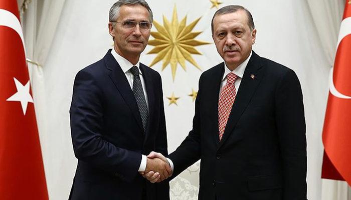 Cumhurbaşkanı Erdoğan'la, Stoltenberg arasında kritik görüşme