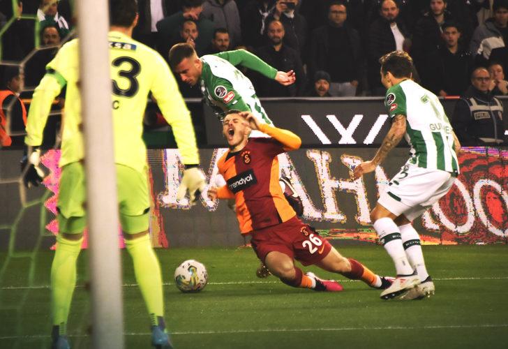 Galatasaray'ın galibiyet serisi Konya'da sona erdi! Zorlu deplasmandan 2-1'lik mağlubiyetle dönen sarı-kırmızılılar 14 maç sonra takıldı