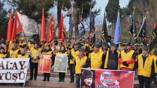 '57'nci Alay' korteji, 4 günlük yolculuğun ardından Gelibolu'da