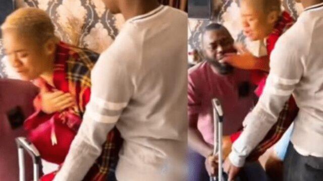 Sosyal medyada gündem yaratan görüntüler! Karısının başka bir adamdan hamile olduğunu öğrendi... Gözyaşları içinde yalvardı