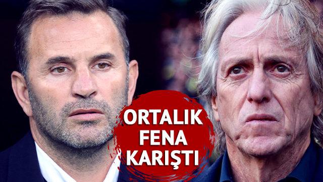 Son dakika: Okan Buruk'tan Jorge Jesus'a flaş cevap! 'Saçmalık, canımızı sıkıyor!', 'Kendisi Premier Lig mi görmüş?'
